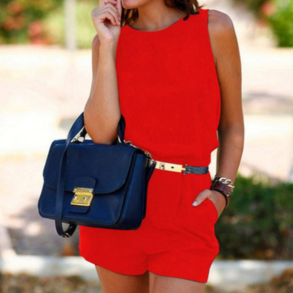 Classy Romper With Pockets
