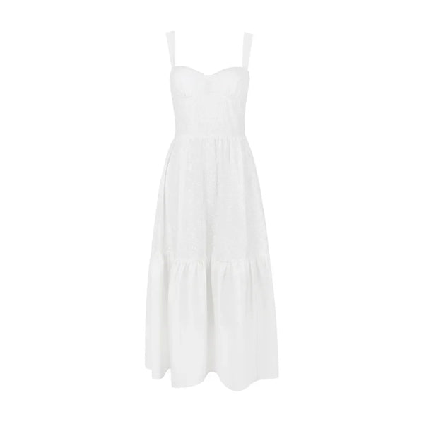 Linen-cotton Summer Dress
